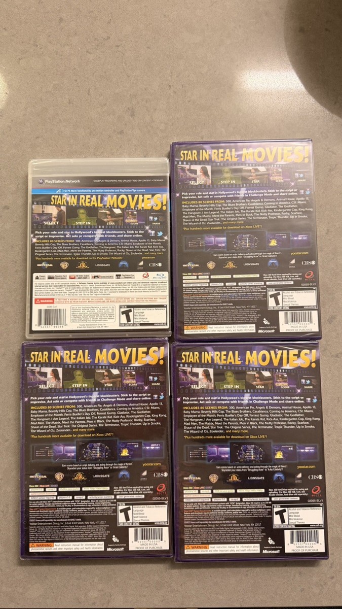 Jeu Yoostar 2 In The Movies Pour Xbox 360 Kinect - Version PAL FR Complète En Boîte, Bon état