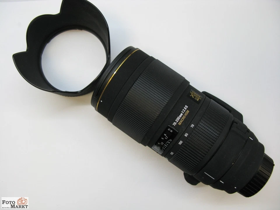 Objetivo Tele-Zoom Sigma EX APO DG 2,8/70-200 II Macro HSM Para Cámara Nikon - Imagen 2 de 4