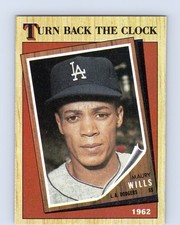 1987 Topps #315 Maury Wills Los Angeles Dodgers 