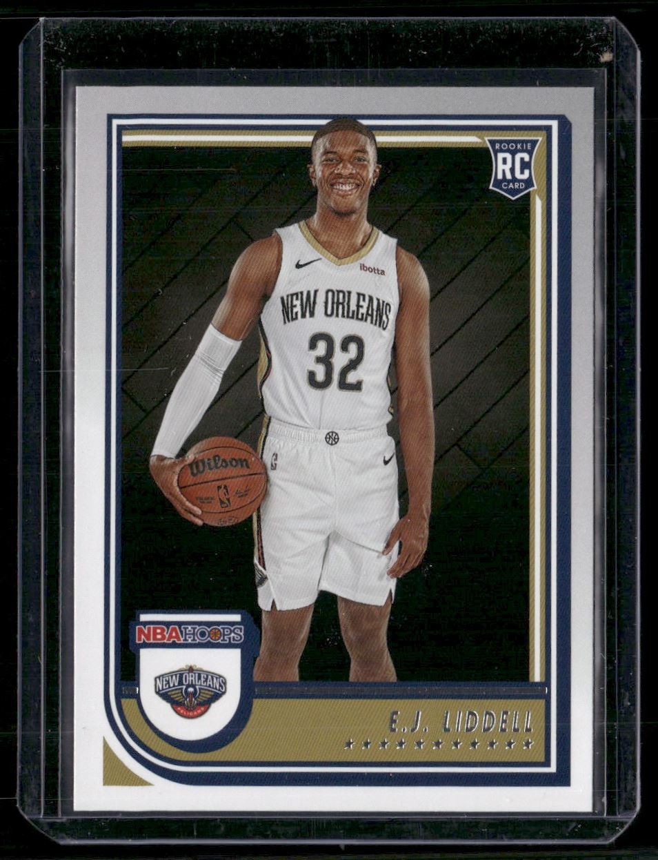 E.J. Liddell Rookie 2022-23 Hoops Red Back New Orleans Pelicans #266