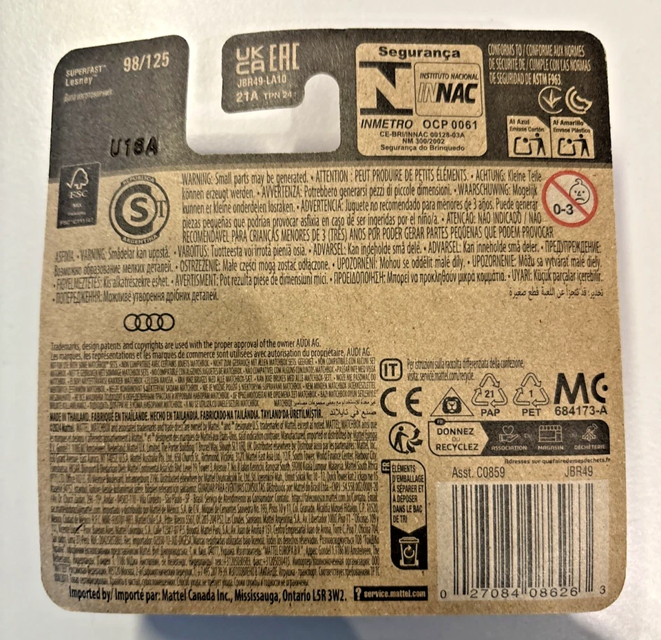 Matchbox - Audi e-tron - Q8 e-tron - 98/125 - MBX City 2025 - JBR49 - Bild 3 von 3