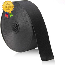 1 Inch Wide 10 Yards Nylon Webbing Strap Polypropylene Straps for Bags, Hammocks