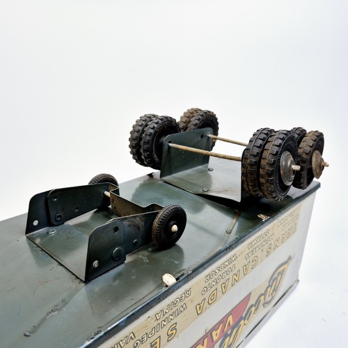Lincoln Toys Van Lines Transport Semi Truck - Canada - Pressed Steel 24 Inch - Picture 14 of 24
