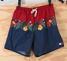 Tommy Hilfiger Tropical Floral Swim Shorts Trunks Mens Medium EUC