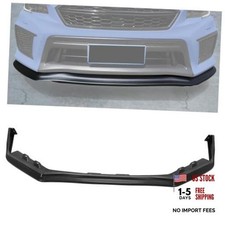 Front Bumper Lip Compatible with 2015-2021 Subaru WRX STI Sedan 4-Door CS