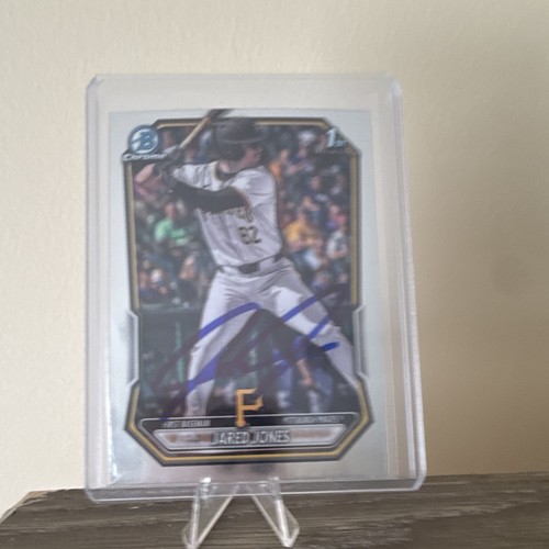 Bowman 2024 Bowman Chrome Prospects 1st Bowman Auto Jared Jones BCP-6 Pirates