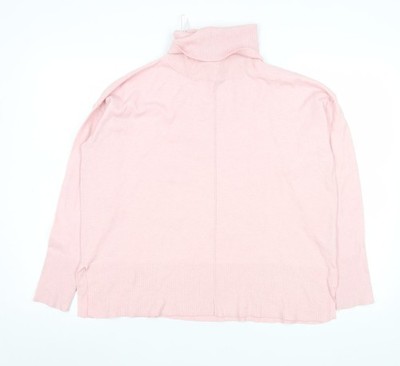 Dunnes Stores Rollkragenpullover Pullover Damen rosa Medium