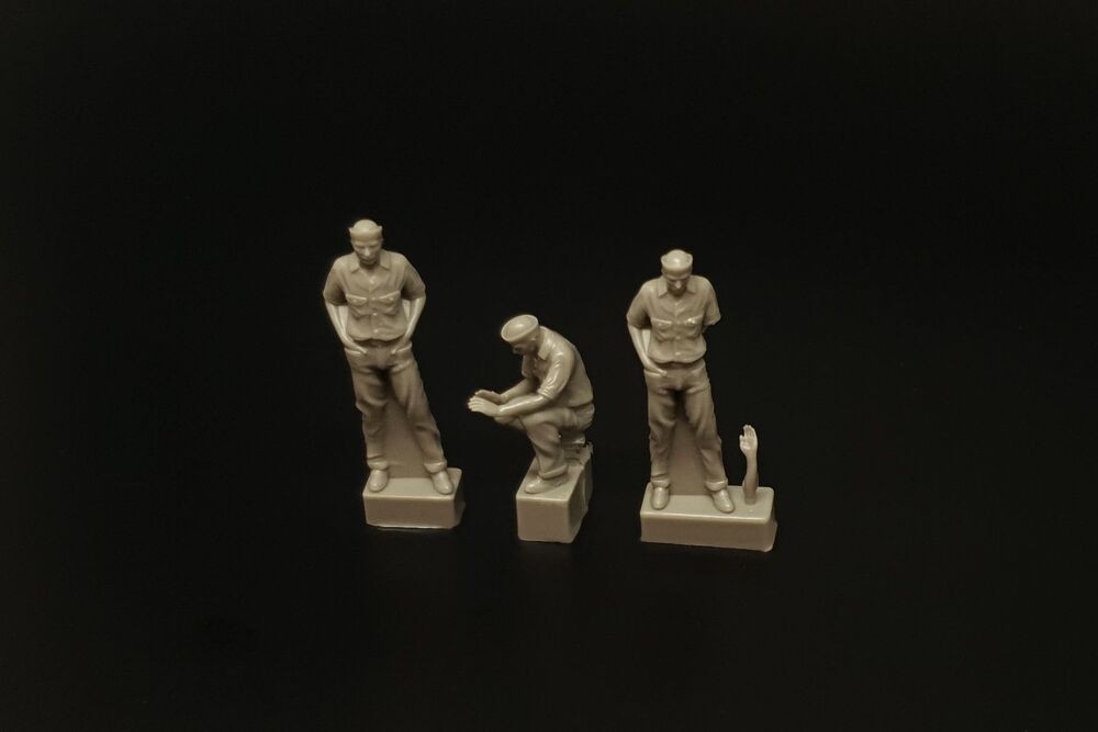 Brengun BRL72294 - 1:72 US Navy Sailors For WW2 Dioramas - New