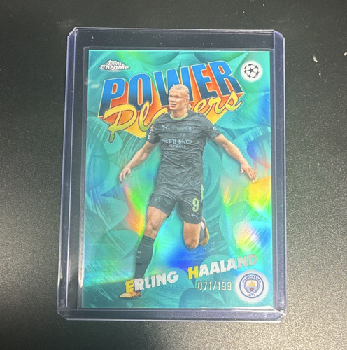 Topps Erling Haaland Manchester City Power Players PP-6 2026 UCL 071/199