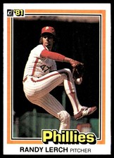Randy Lerch 1981 Donruss #574 Phillies MLB READ FREE SHIPPING AutographDen