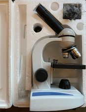 Amscope Kids Biological Microscope XSP-116F Kit with Camera, Slides, and Extras