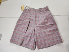 Northern Reflections 8" Inseem Multicolor Shorts Womens Size 3/4 Vintage 90s NWT