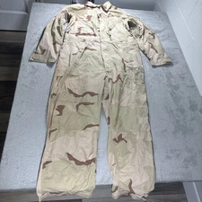 US Military Coveralls Desert Camo 8415-01-491-0232 Mechanics Type ll Size XL