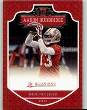 2016 Panini Aaron Burbridge Rookie #257 RC San Francisco 49ers