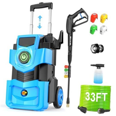 #ad Pressure Washer 5000PSI Adjustable Pressure Power Washers Powered with Blue $237.88