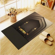 Non‑slip Muslim Prayer Rug for Home, Living Room, Bedroom or Bathroom Décor
