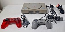 Sony PlayStation 1 PS1 SCPH1001 Console With 2 Controllers & Cords Working