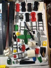Lote de 48 piezas de piezas especiales Lego avión barco vehículo