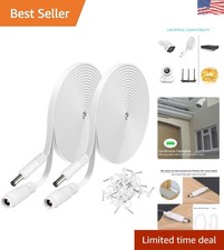 Extra Long 10ft Power Cables – Compatible with 2.1mm x 5.5mm Devices (2 Pack)