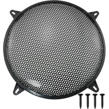 Loudspeaker Grille 12" Speaker Woofer Mesh Covers Grill Clamps with M3x20 Scr...