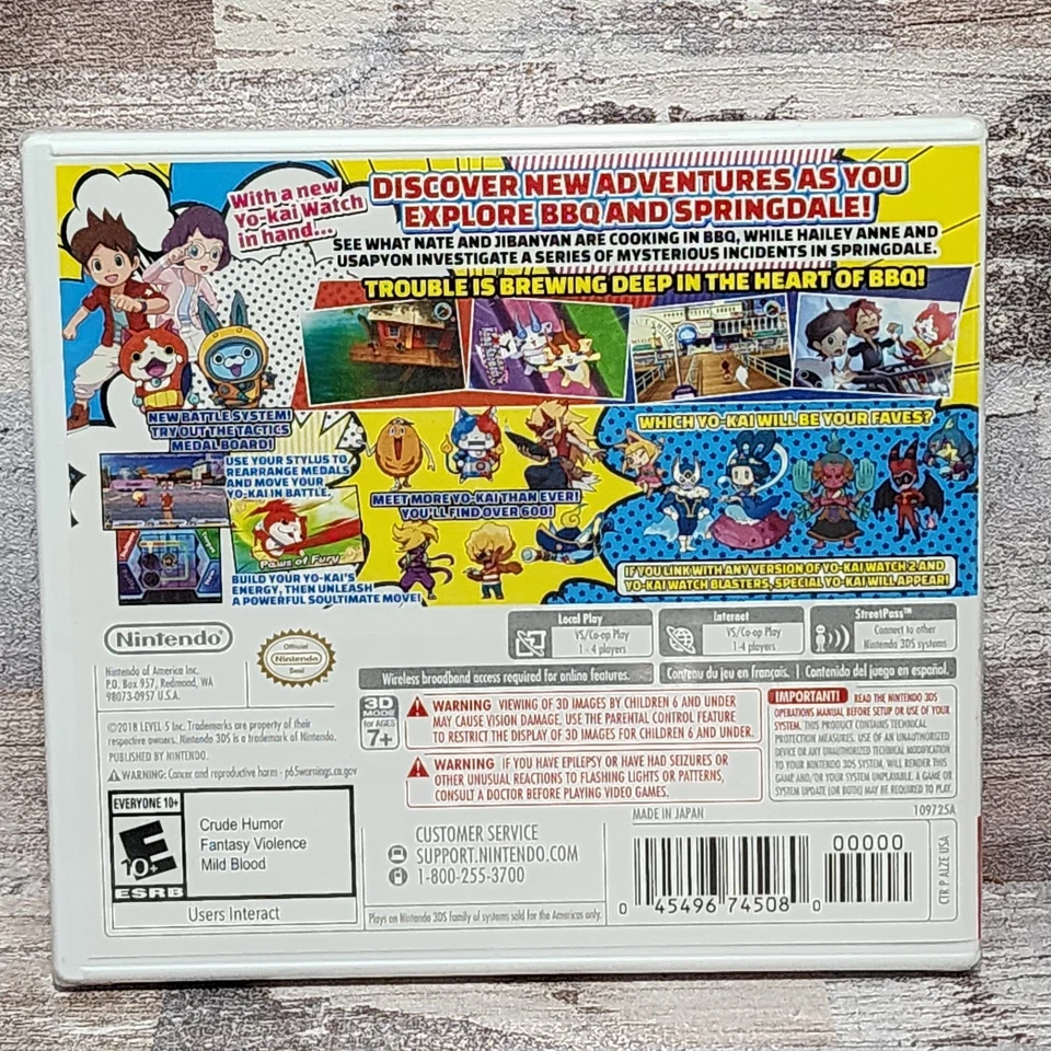 Yo-kai Watch 3 / Yokai Watch 3 (Nintendo 3DS, 2019) Brand New, Sealed! No Tears - Image 2 of 4
