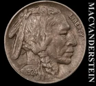 1924 Buffalo Nickel- Extra Fine+ Better Date- No Reserve #K501
