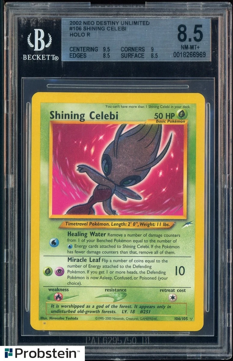Pokemon Shining Celebi ひかるセレビィ 英語版 Shining Celebi - Neo Destiny - Pokemon - TCGplayer.com