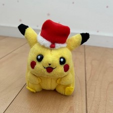 Pokemon Center Pikachu Santa Plush Toy Made in 1998 