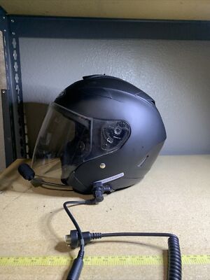 hjc cl-33 motorcycle helmet with headset HJC IS-33 II Motorcycle Street Bike Moto Protective Helmet Size L With  headset