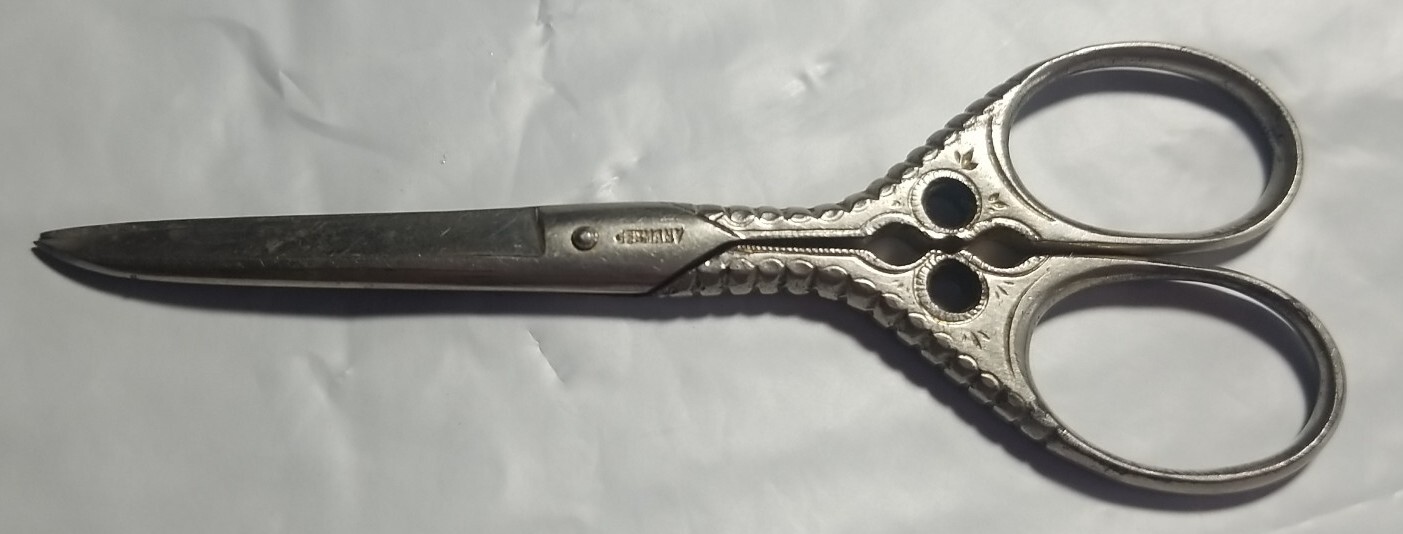 Antique Vintage Sewing Scissors Made in Germany Western Cutlery eBay