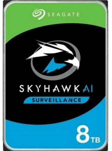 Seagate SkyHawk Surveillance ST8000VX004 8TB SATA 6.0GB/s 256MB Hard Drive NEW - Afbeelding 1 van 4