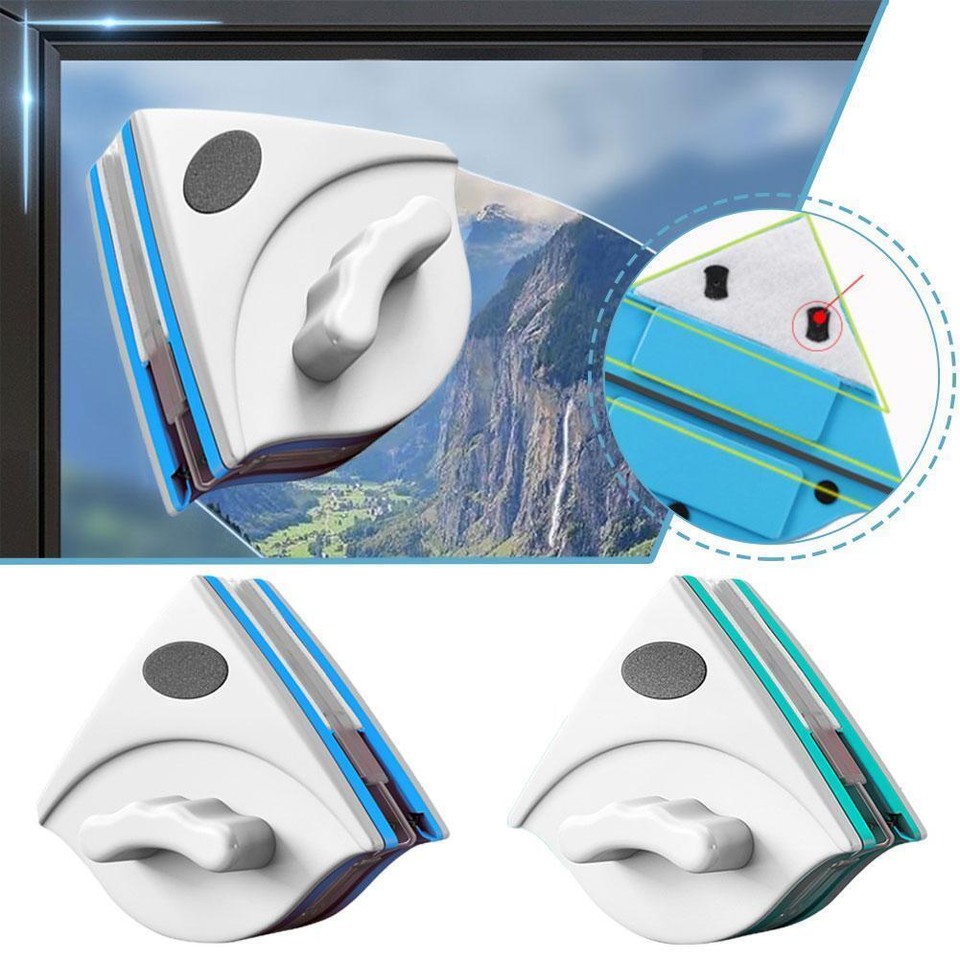 Double side Glass window Cleaner Wiper Brush V4R3 eBay