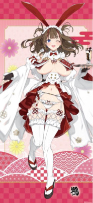Senran Kagura Toki Life-size official Tapestry 1950×900mm japan anime game