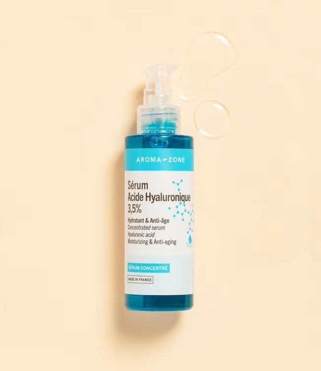 Sérum acide hyaluronique 3.5% anti-âge flacon verre 100ml