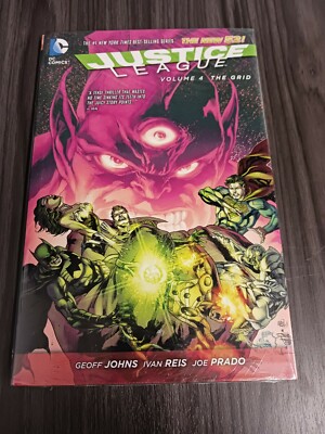 The Grid by Geoff Johns (2014, Hardcover) Sealed NEW