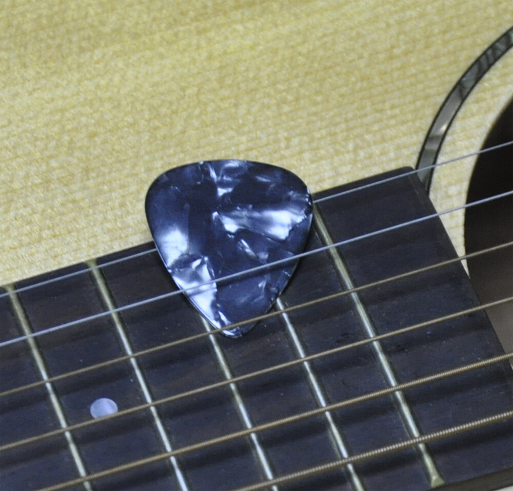 100 Pz/lotto Plettri Per Charra In Celluloide Plettri Rosa Perla - Foto 11