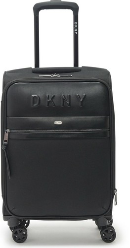 dkny luggage black