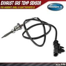 Exhaust Gas Temperature Sensor for Maserati Ghibli III M157 Quattroporte VI 3.0