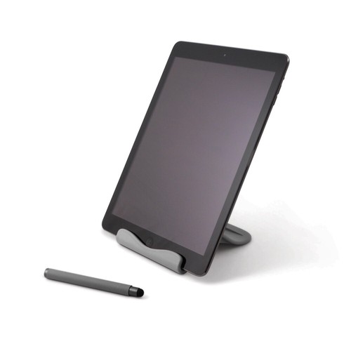 The Handy Tablet Stand Holder also for Phone or Kindle Includes Stylus - Grey - Picture 8 of 8