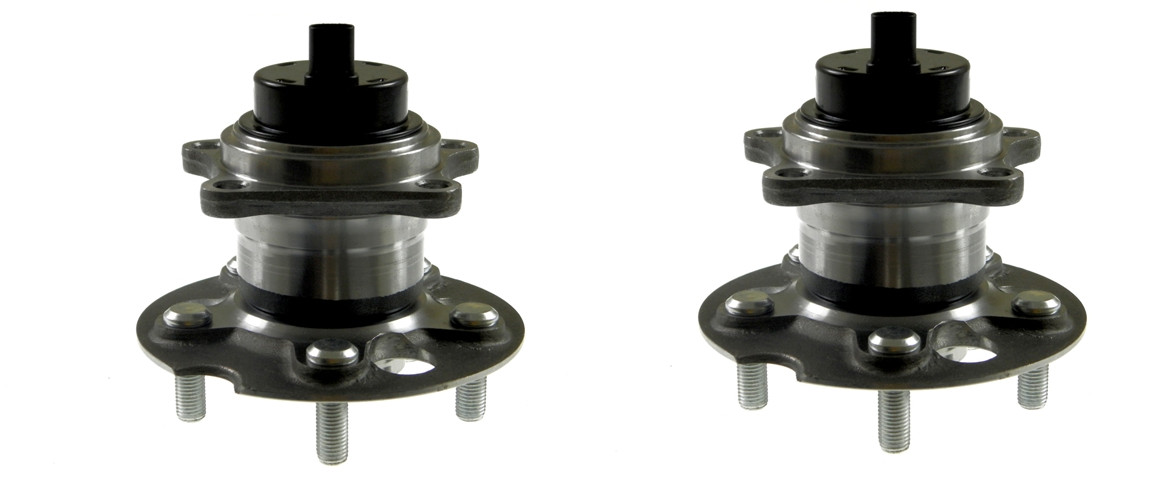 2X Rear Hub Toyota RAV-4 II 1.8 00-, Avensis Verso 01-, Previa 00- + ABS