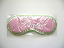 Cool  Comfortable Satin Eye Mask Blindfold Travel Nap Rest Sleep Mask Choose BN