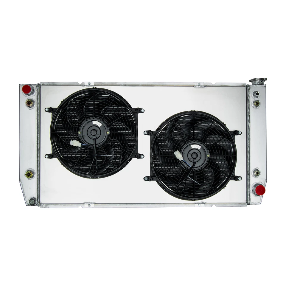 3 Row Radiator Shroud Fan For Chevy GMC C/K 2500 3500 Pickup 454 7.4L 1988-2000 - Image 4 of 4