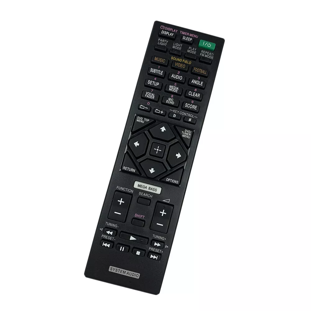 Remote control for Sony