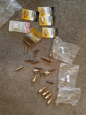 HUGE LOT of Brass Fittings Connectors Air Inline Regulator Male Hose 79862603 