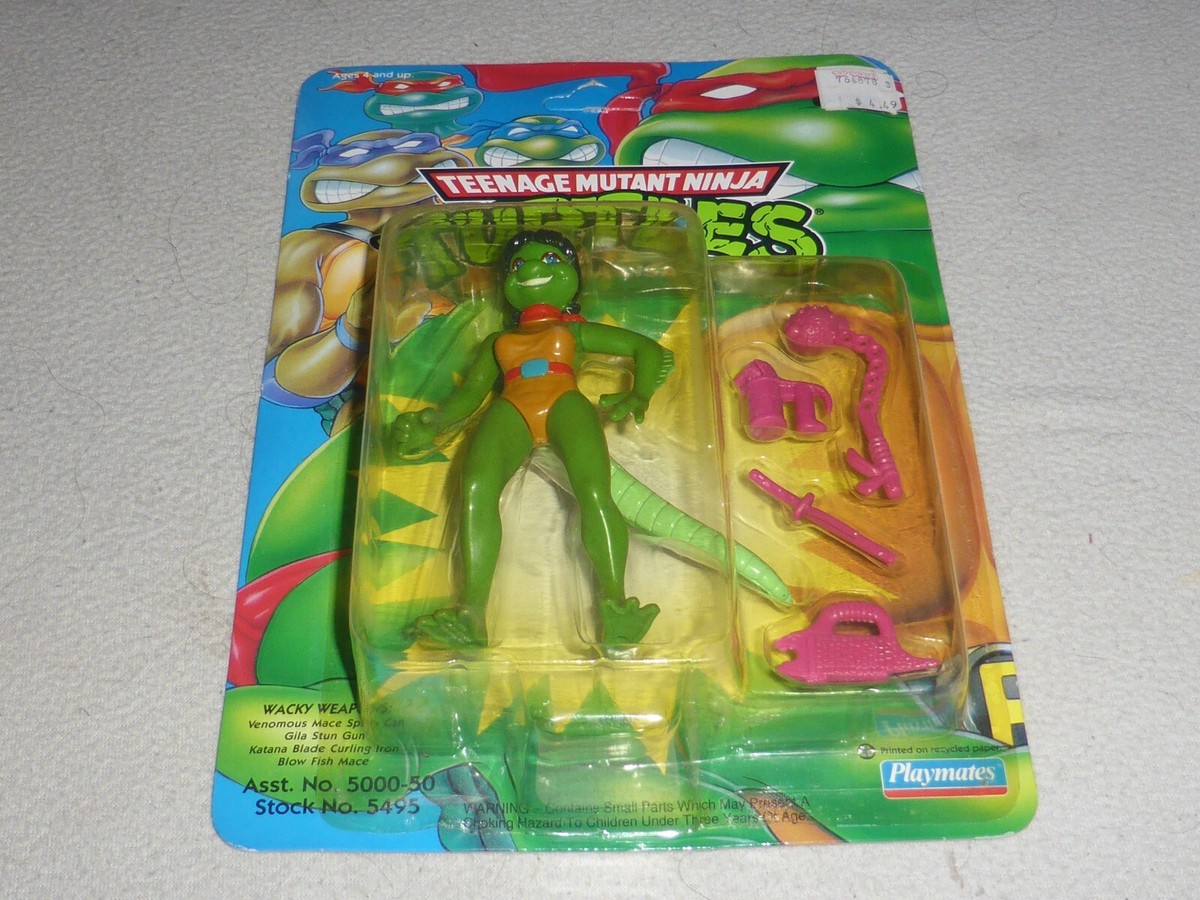 タートルズ　Mona Lisa NEW ON CARD MONA LISA FIGURE TEENAGE MUTANT NINJA TURTLES