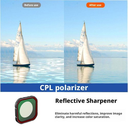 Suitable For Insta360 Ace Pro 2 Filter Sports Camera UV Protection T9I8 - Picture 21 of 32