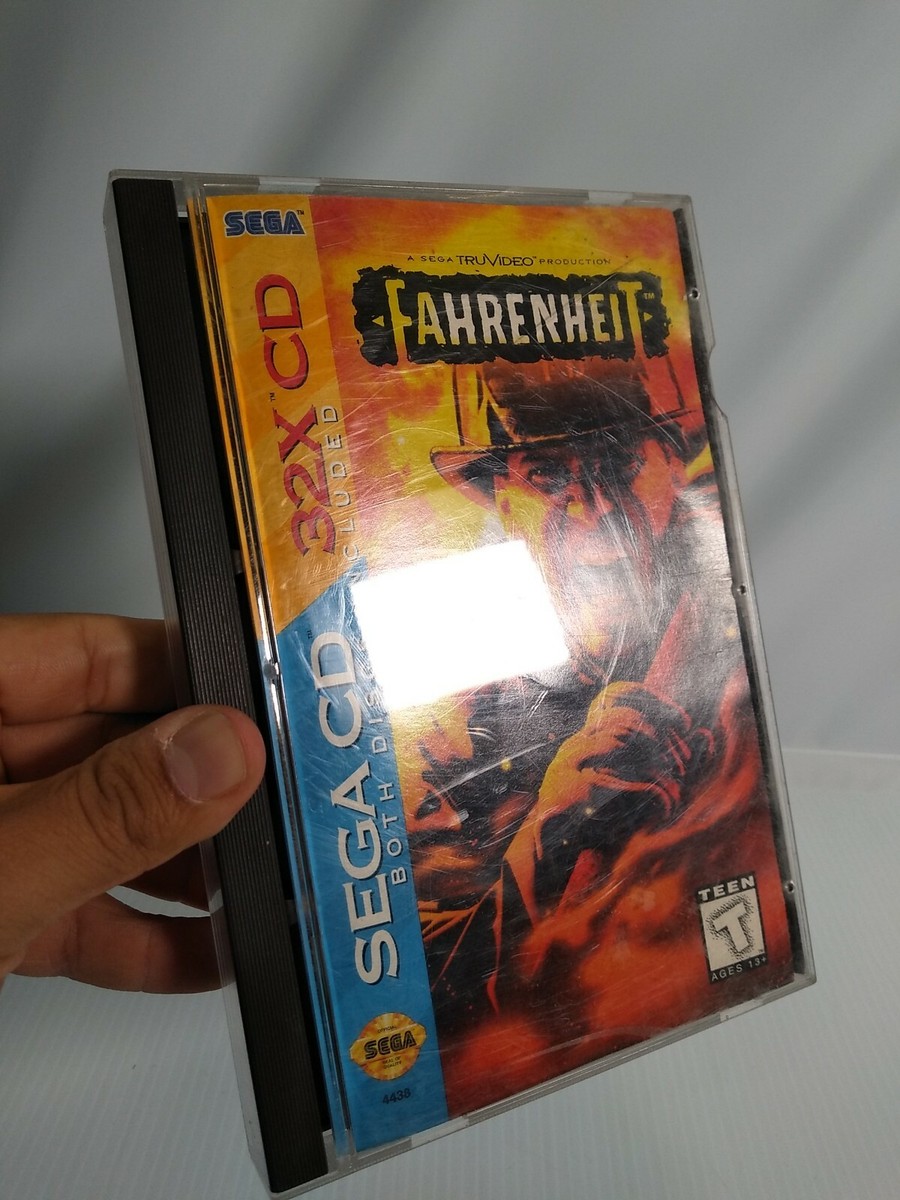 MEGA-CD FAHRENHEIT メガCD ファーレンハイト ファーレンハイト(メガCD専用)｜メガドライブ (MD)｜セガ