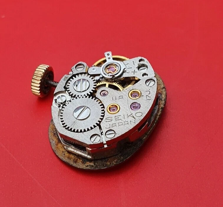 Seiko 11A Manual Winding 17j Women Vintage Watch Movement For