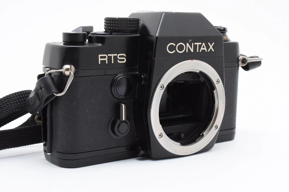 [COMO NUEVA] Cámara fotográfica Contax RTS 35 mm SLR MF cuerpo negro Contax RTS de Japón Foto 4 de 4