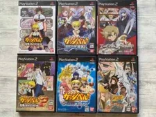 SONY PS2 6-piece set! Konjiki no Gash Bell, Elemental Gelade etc.From Japan